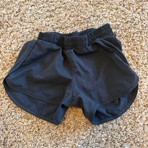 Black Athletic Running Shorts